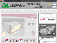 Tablet Screenshot of lenergy.hu